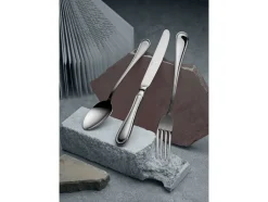 Bestik<Gense Spiseske Oxford 20 cm Blankt stål