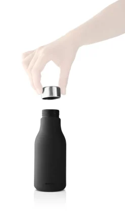 Badeværelsestilbehør<Eva Solo Squeeze sæbedispenser black