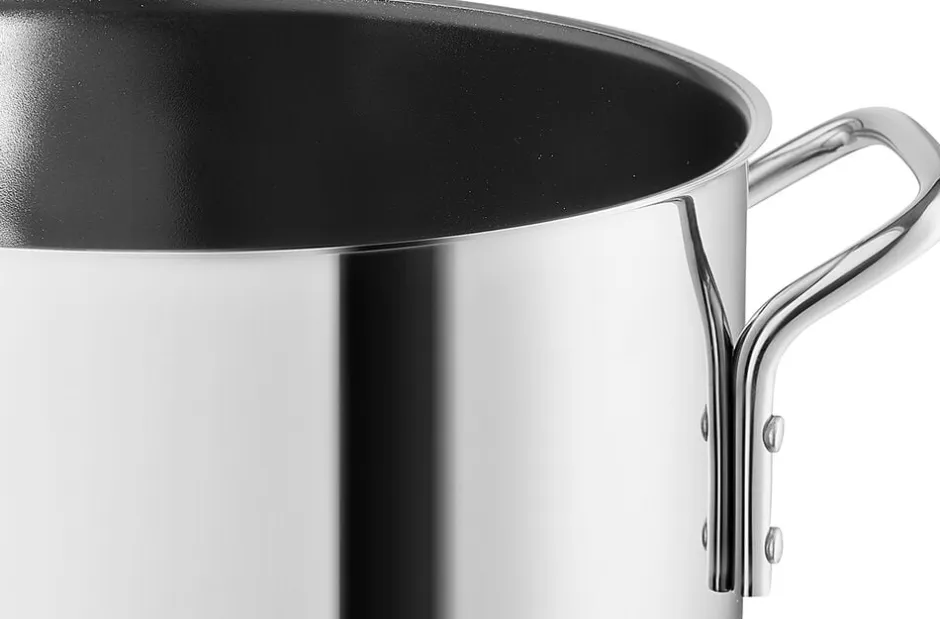 Gryder & Pander<Eva Trio Stainless Steel Gryde 4,8 l keramisk Slip-Let® belægning
