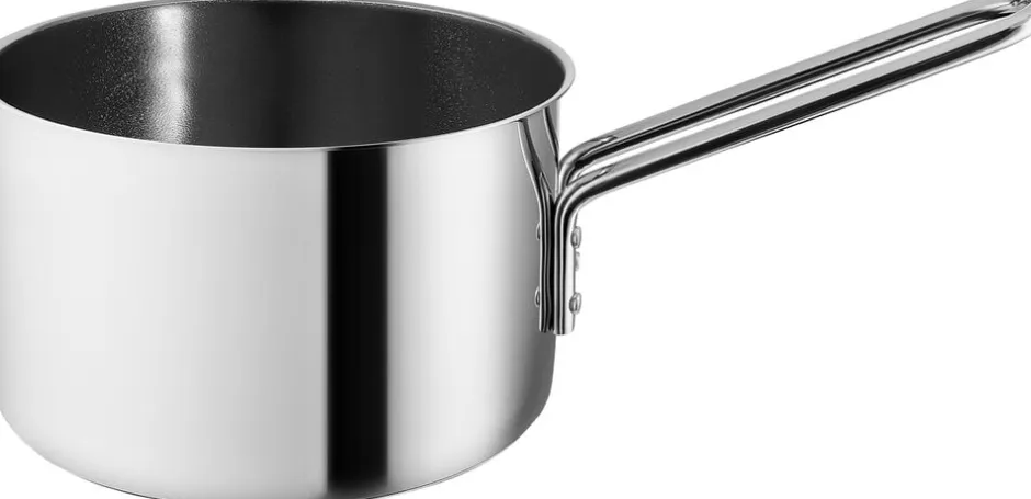 Gryder & Pander<Eva Trio Stainless Steel Kasserolle 1,8 l keramisk Slip-Let® belægnin