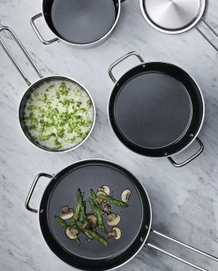 Gryder & Pander<Eva Trio Stainless Steel Kasserolle 1,8 l keramisk Slip-Let® belægnin