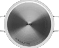 Gryder & Pander<Eva Trio Stainless Steel Sautergryde 28 cm med 2 greb