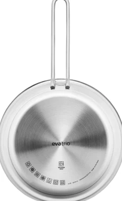 Gryder & Pander<Eva Trio Stainless Steel Stegepande 24 cm steel base