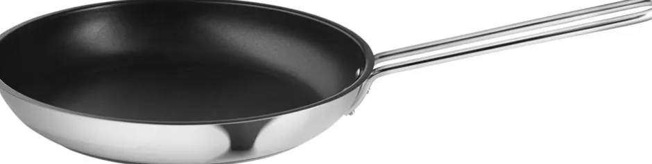 Gryder & Pander<Eva Trio Stainless Steel Stegepande 28 cm med Slip-Let® belægning