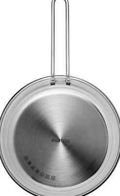 Gryder & Pander<Eva Trio Stainless Steel Stegepande 28 cm med Slip-Let® belægning