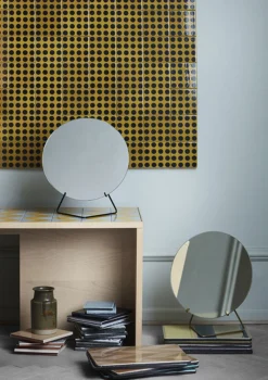 Spejle<Moebe Standing Mirror spejl 20 cm.