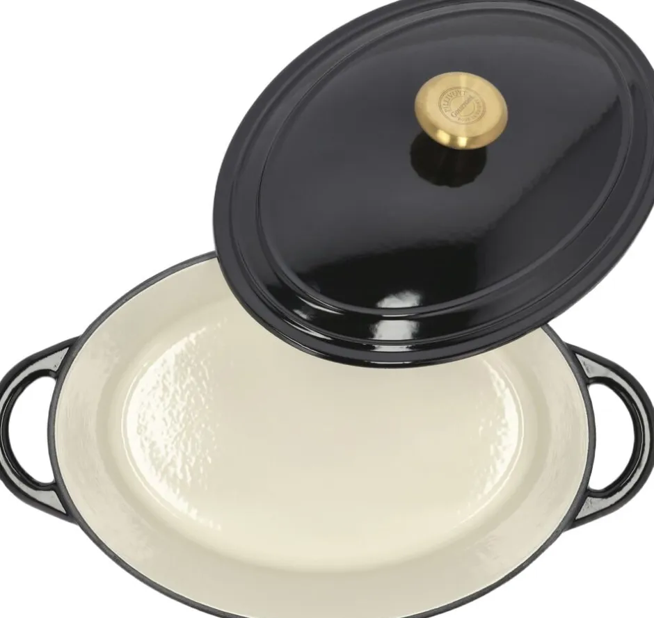 Gryder & Pander<Pillivuyt Gourmet Støbejernsgryde Garonne 4 liter Støbejern