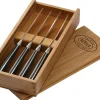 Bestik<Rösle Steakkniv 23,5 cm 4 stk. Rustfrit stål/POM