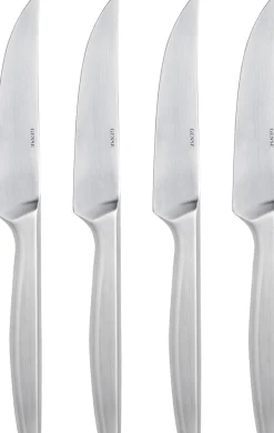 Bestik<Gense Living Steakkniv Norm 4 stk. Mat 18/10 stål