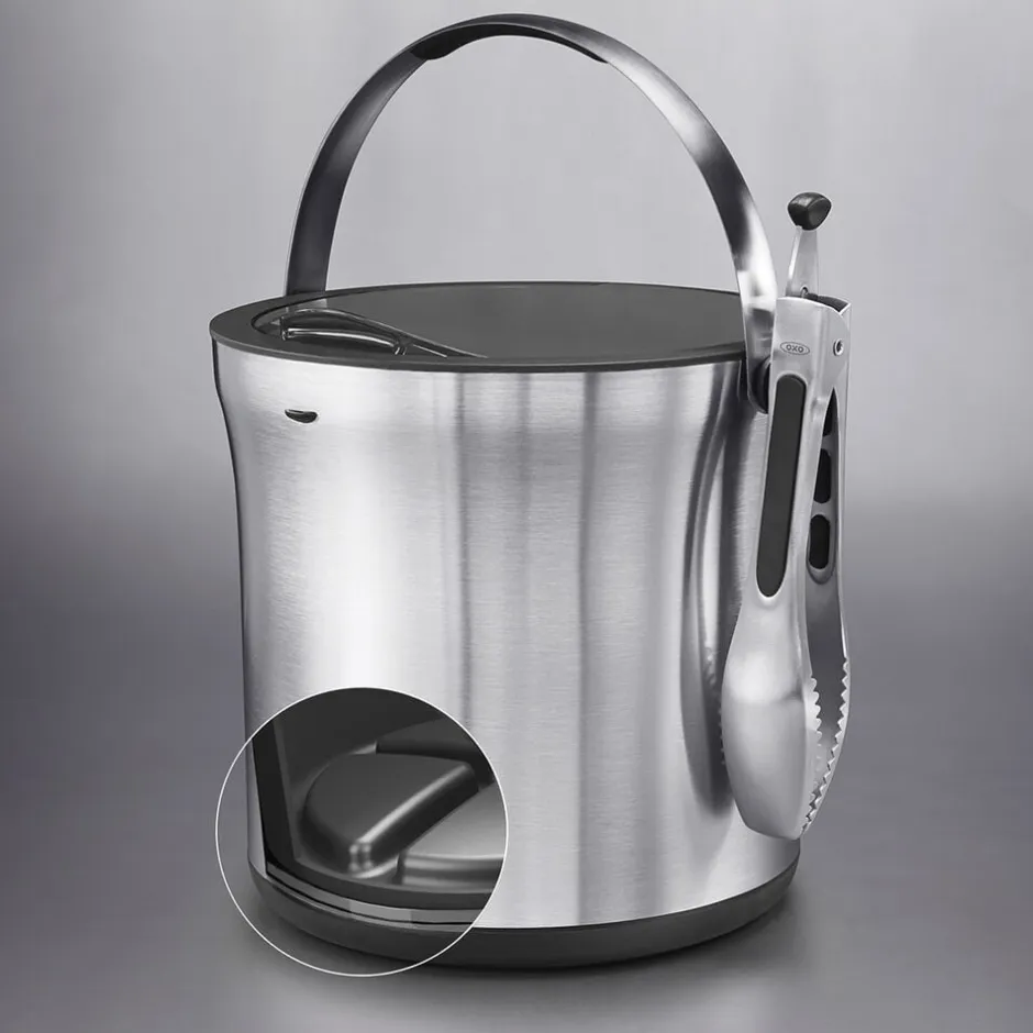 Bar & Vin<OXO Steel Isspand Med Tang