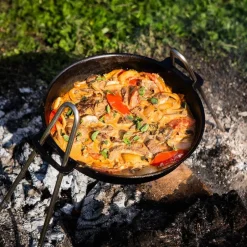 Gryder & Pander<Gastrotools Stegepande – Carbonstål – Dobbelthåndtag