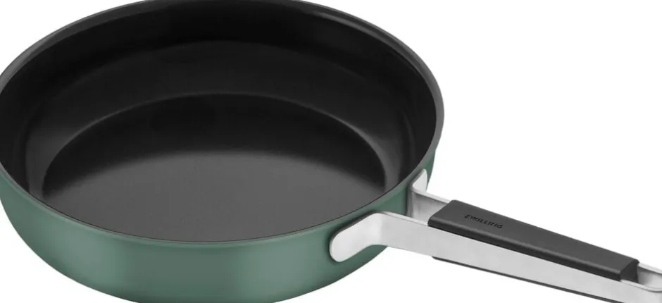 Gryder & Pander<Zwilling Stegepande, 28 cm, 18/10 rustfrit stål, Keramisk belægning