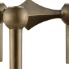 Lys & Lysestager<STOFF Nagel candle holder/stage - bronzed brass/bronzeret me