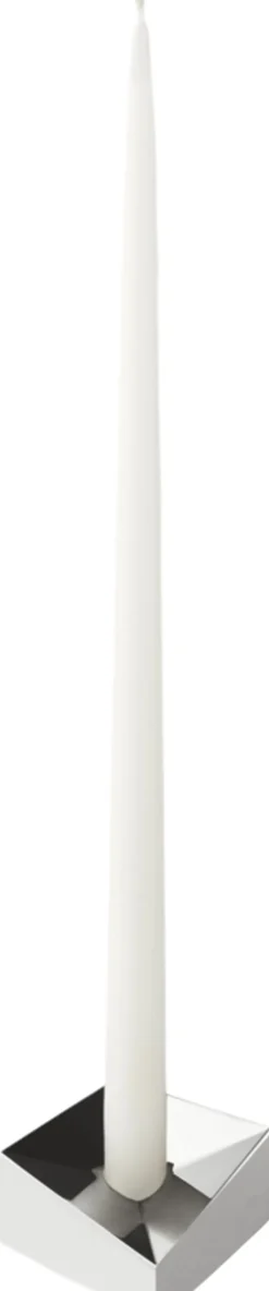 Lys & Lysestager<STOFF Nagel reflect candle holder, small - chrome/krom