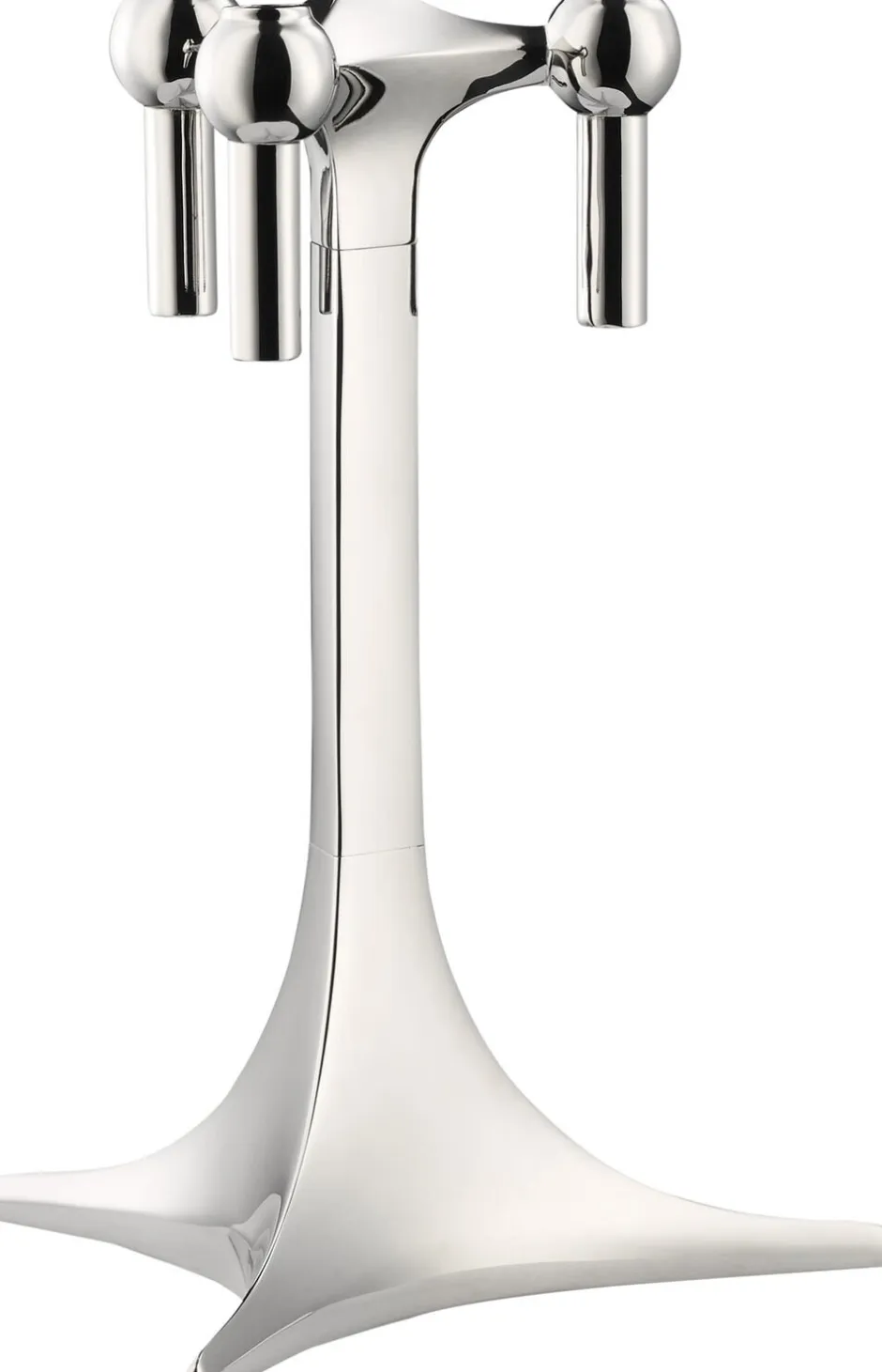 Lys & Lysestager<STOFF Nagel ® Stand/opsats krom
