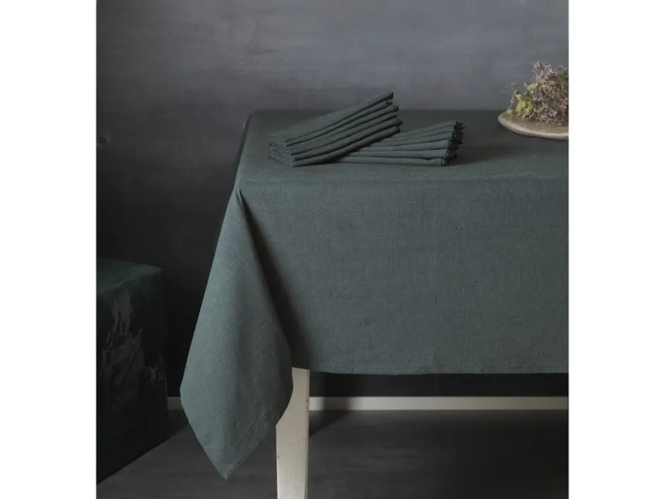 Tekstiler Til Borddækning<Bastian Stofserviet 45 x 45 cm Forest green 100% ny bomuld