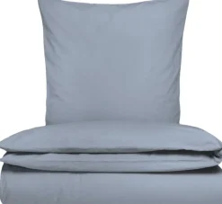 Sengetøj & Lagner<Sekan Stonewashed percale sengesæt Dueblå