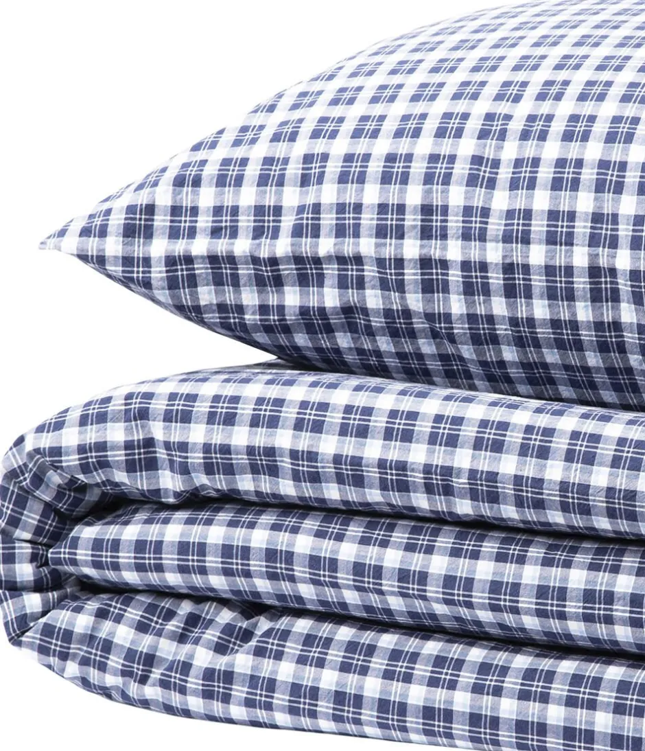Sengetøj & Lagner<Magasin du Nord Collection Stonewashed sengesæt Navy/white