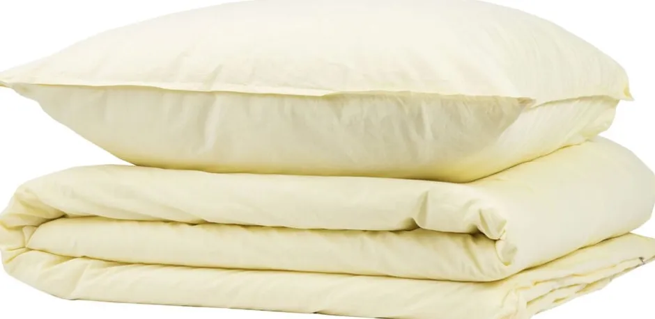 Sengetøj & Lagner<Magasin du Nord Collection Stonewashed sengesæt Pastel yellow