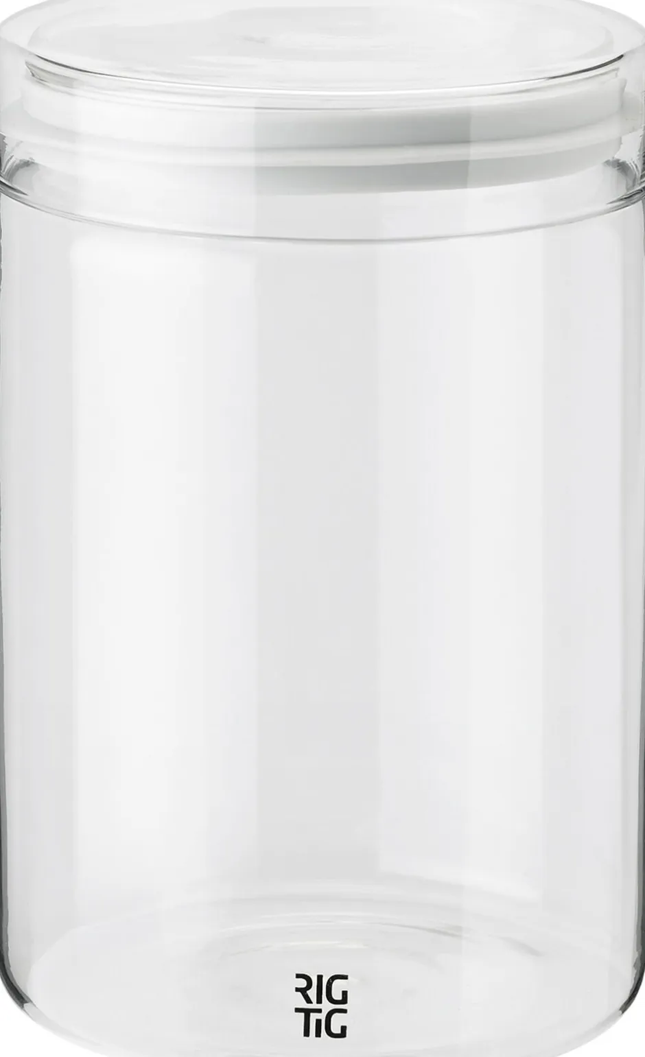 Opbevaring<RIG TIG STORE-IT opbevaringsglas 1 l, light grey