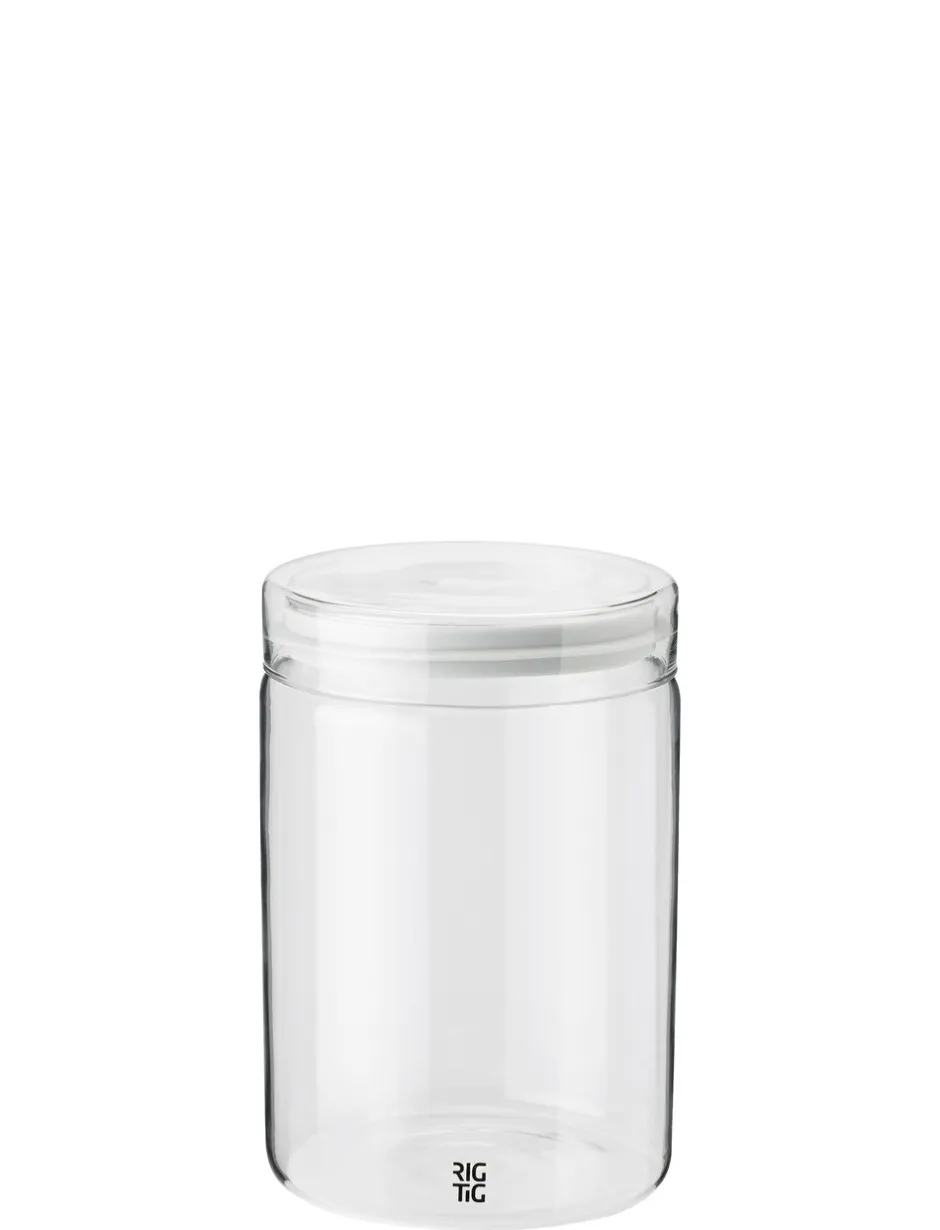 Opbevaring<RIG TIG STORE-IT opbevaringsglas 1 l, light grey