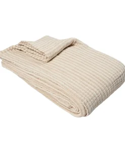 Sengetæpper<Magasin du Nord Collection Stripe bedspread 230x260cm beige stripe