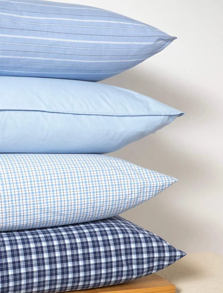 Sengetøj & Lagner<Magasin du Nord Collection Stripe washed percale Blue/white