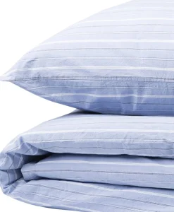 Sengetøj & Lagner<Magasin du Nord Collection Stripe washed percale Blue/white