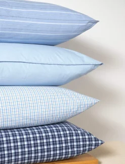 Sengetøj & Lagner<Magasin du Nord Collection Stripe washed percale Blue/white