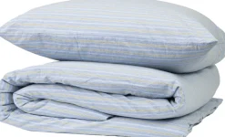 Sengetøj & Lagner<Magasin du Nord Collection Stripe washed percale Blue/green