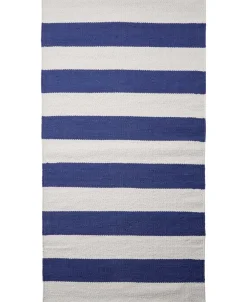 Gulvtæpper<Magasin du Nord Collection stripe/, tæppe Blå-hvid