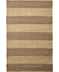 Gulvtæpper<Magasin du Nord Collection stripe/, tæppe Sand-gul