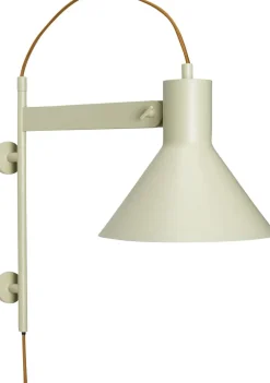 Væglamper<Hübsch Studio Wall Lamp Beige/Orange