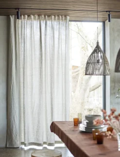 Gardiner<Himla Sunshine Curtain with heading tape Oatmeal
