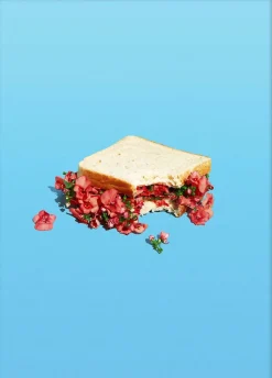 Plakater & Rammer<Poster & Frame Super Mercat - Flower sandwich Flerfarvet