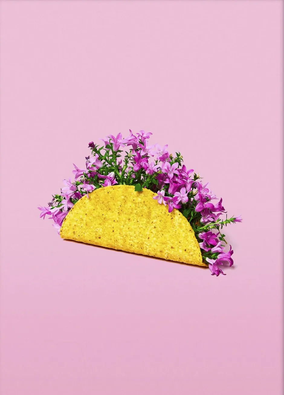 Plakater & Rammer<Poster & Frame Super Mercat - Flower Taco Flerfarvet