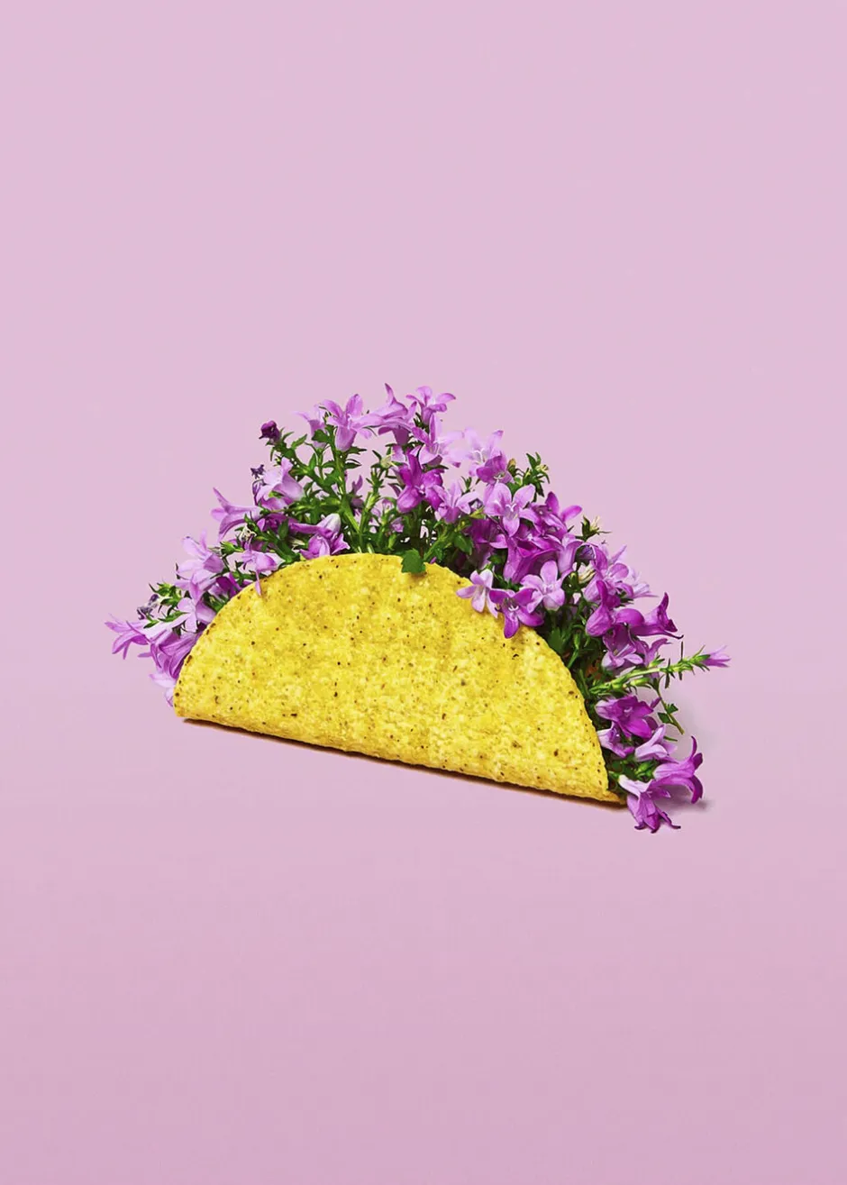 Plakater & Rammer<Poster & Frame Super Mercat - Flower Taco Flerfarvet