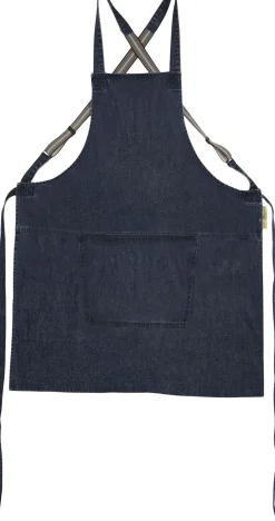 Tekstiler Til Køkkenet<DutchDeluxes Suspender Series Apron, Denim Brut