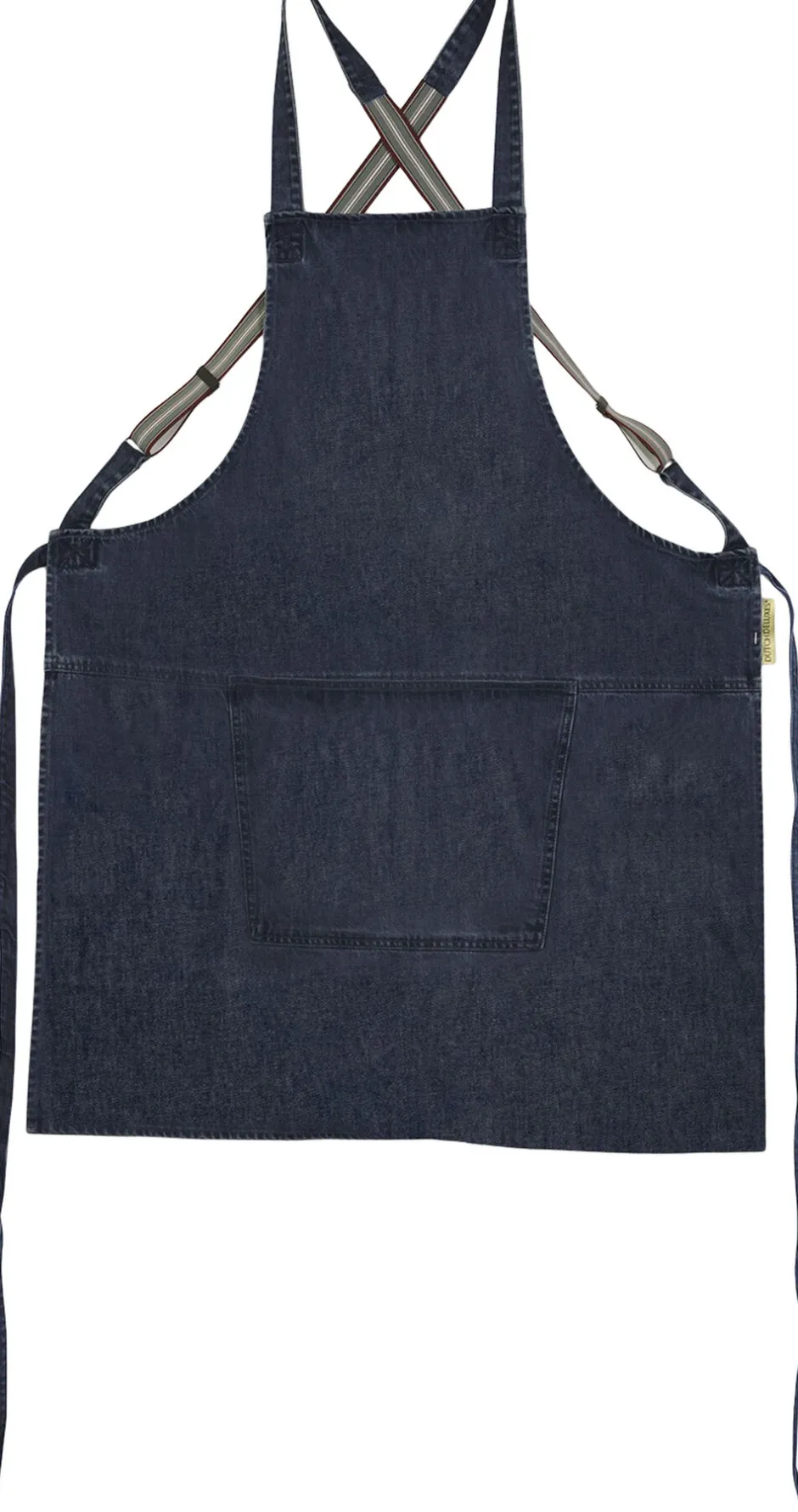 Tekstiler Til Køkkenet<DutchDeluxes Suspender Series Apron, Denim Brut