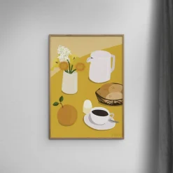Plakater & Rammer<Poster & Frame Tabblo - Hot buns Flerfarvet