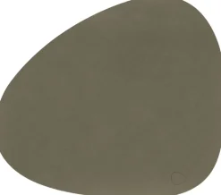 Tekstiler Til Borddækning<LIND DNA Table Mat Curve L Nupo Army Green