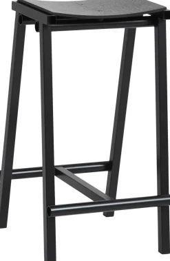 Møbler<Hay Taburete 8 Bar stool Low Black powd