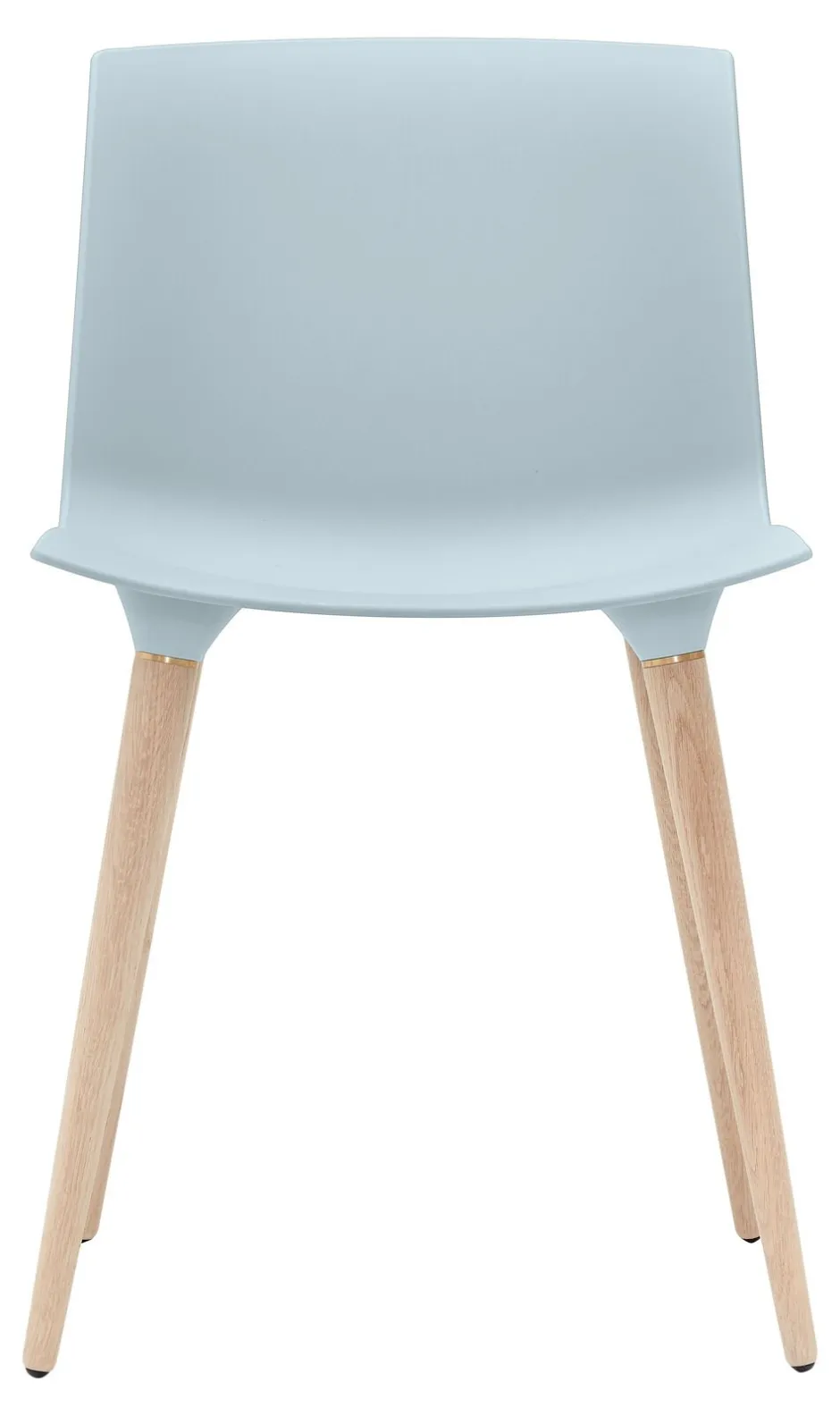 Møbler<Andersen - Furniture TAC Chair plast Iceblue / Oak white pigm. lacquer