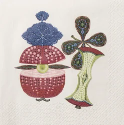 Tilbehør Til Bordet<Iittala Taika Servietter 33x33cm Sato Rød