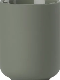 Badeværelsestilbehør<Zone Tandbørstekrus Ume Olive green