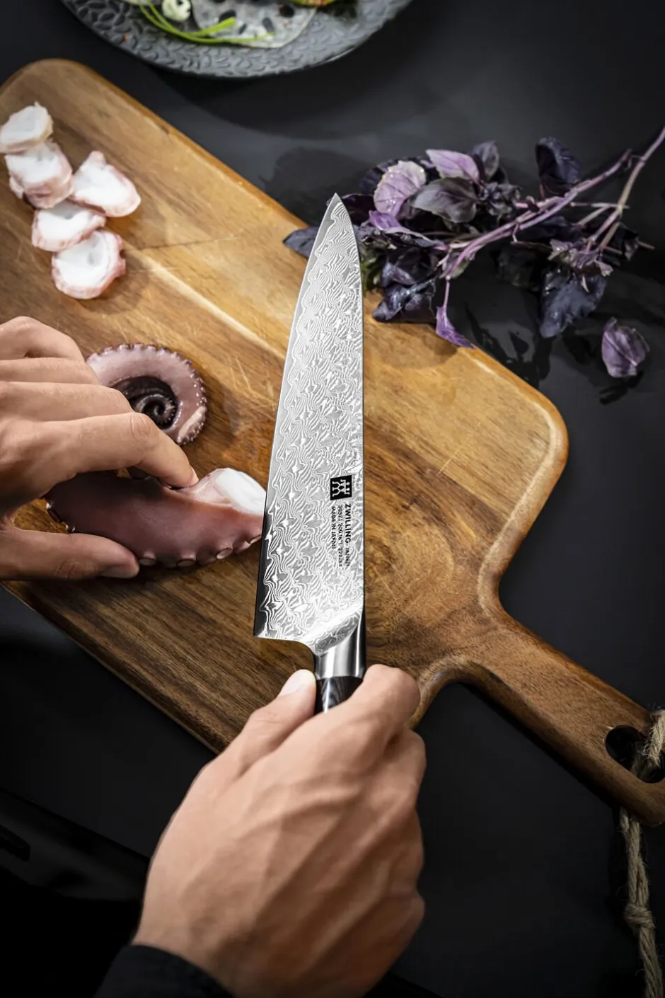 Køkkenknive & Sakse<Zwilling Tanrei Kokkekniv 200 Glatslebet