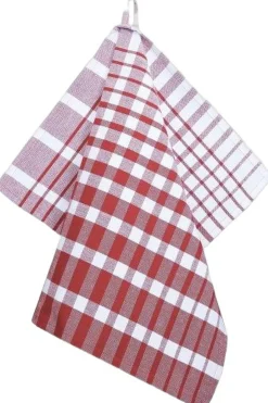 Tekstiler Til Køkkenet|Juletekstiler<Magasin du Nord Collection Tea Towels 50x70 cm ENZO - Check dark red