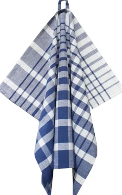 Tekstiler Til Køkkenet<Magasin du Nord Collection Tea Towels 50x70 cm ENZO - Check blue