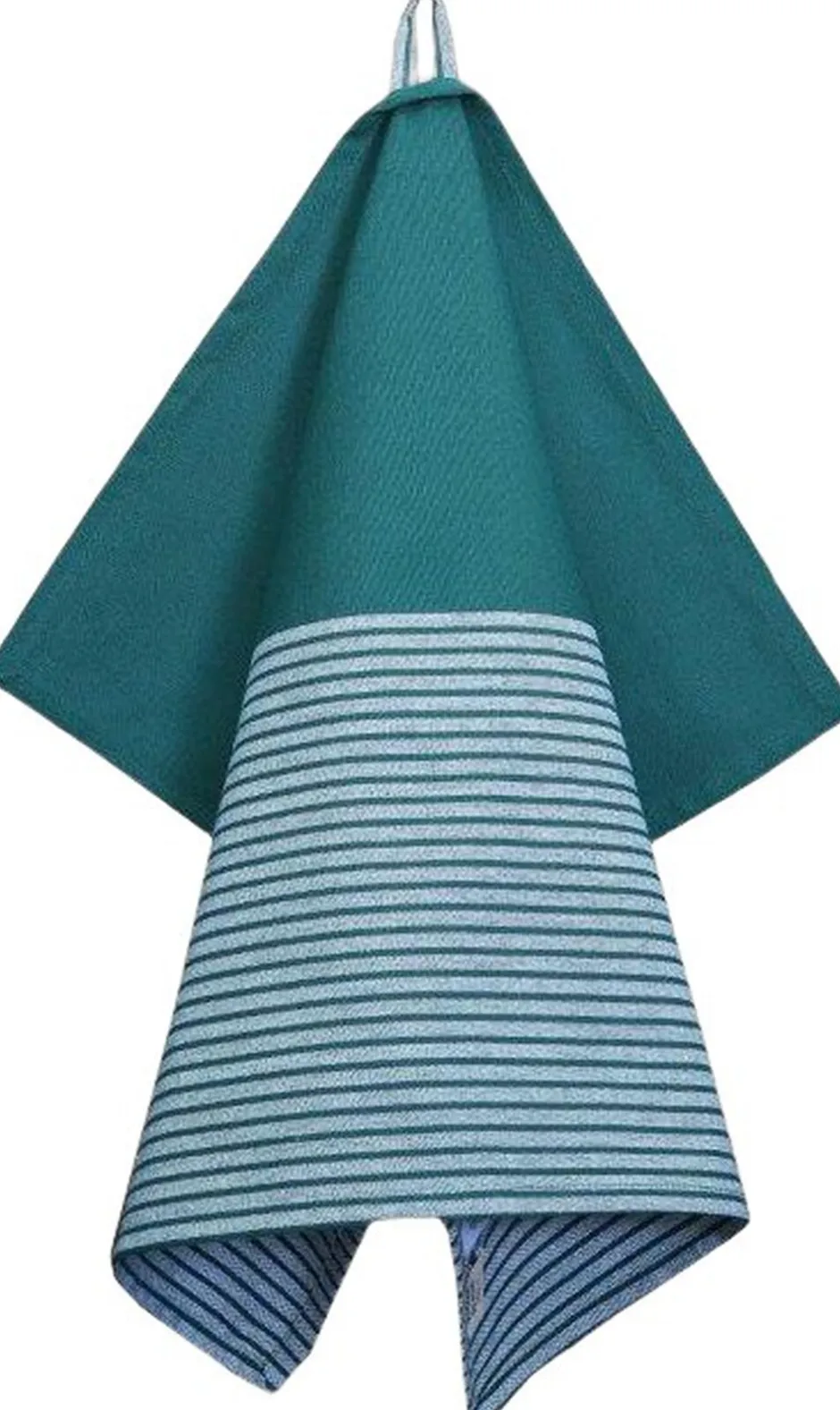 Tekstiler Til Køkkenet<Magasin du Nord Collection Tea Towels 50x70 cm MIX - Stripe dark green