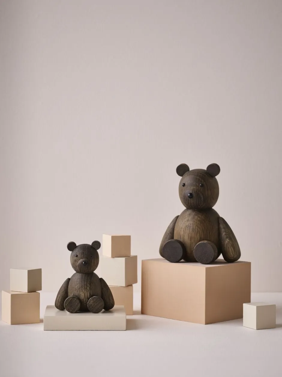 Figurer & Skulpturer<Lucie Kaas Teddy - Smoked Oak | Small